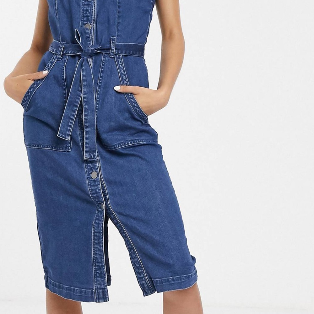 ONLY Mid Blue Denim Dress